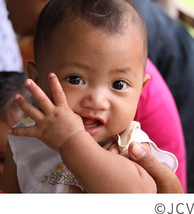「世界の子どもにワクチンを 日本委員会（JCV）」への寄付
