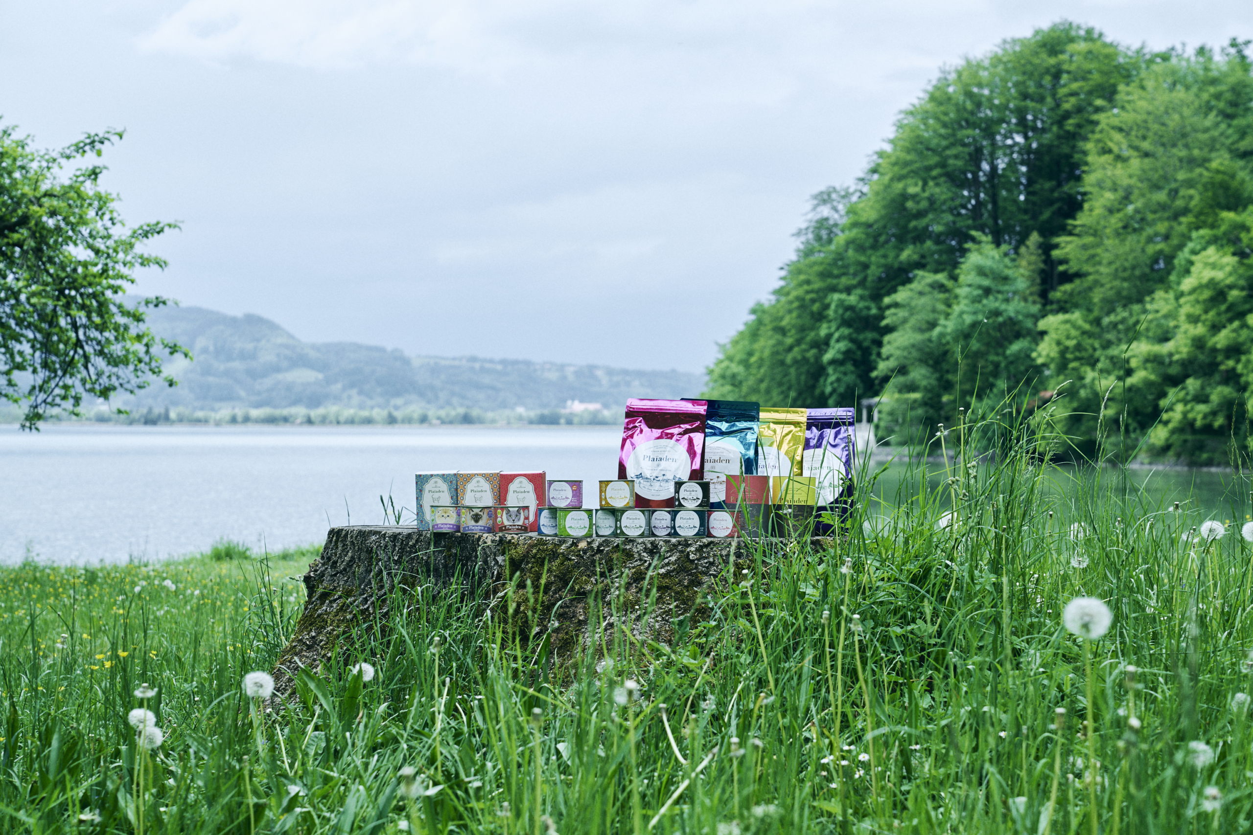 ドイツの自然で輝くペットフード