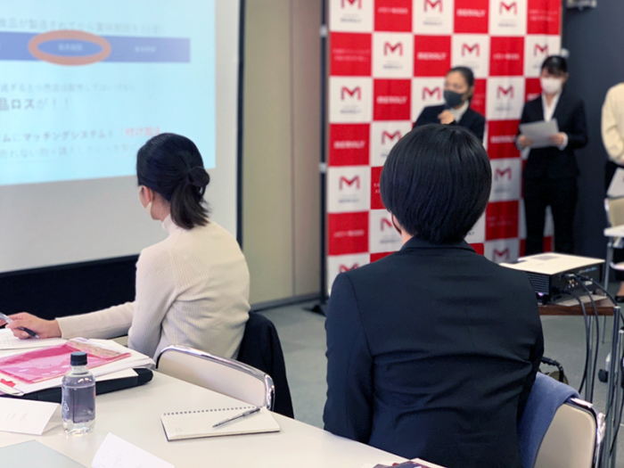 インターンシップ実施中の様子