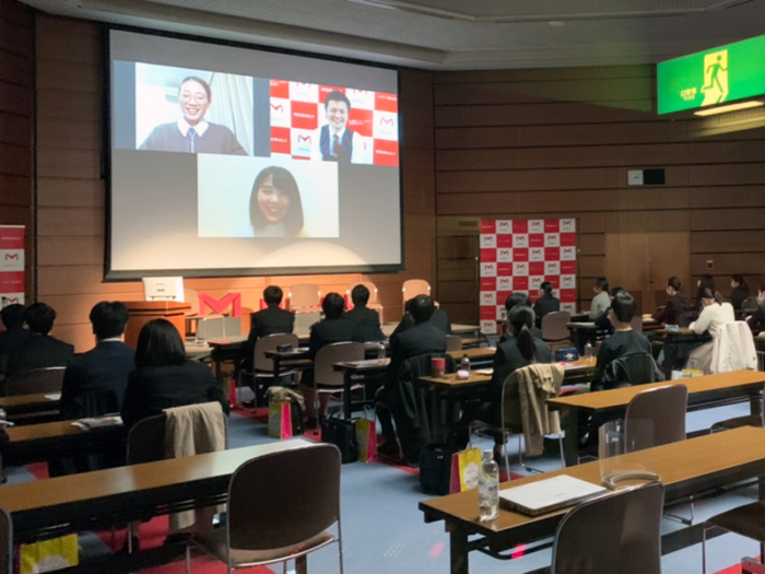 リクルートフェス開催中の様子