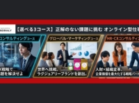 イベントを告知する画像で、3つのコースがある